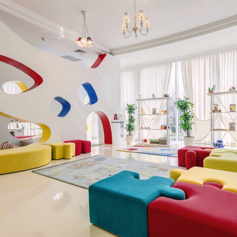 Интерьер игровой комнаты