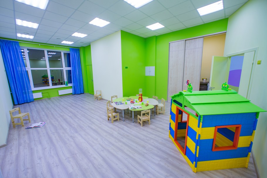 Игровое пространство для детей в зале