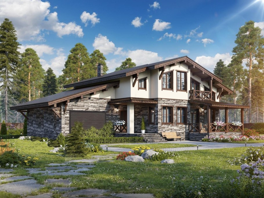 Дом Шале 400 м2