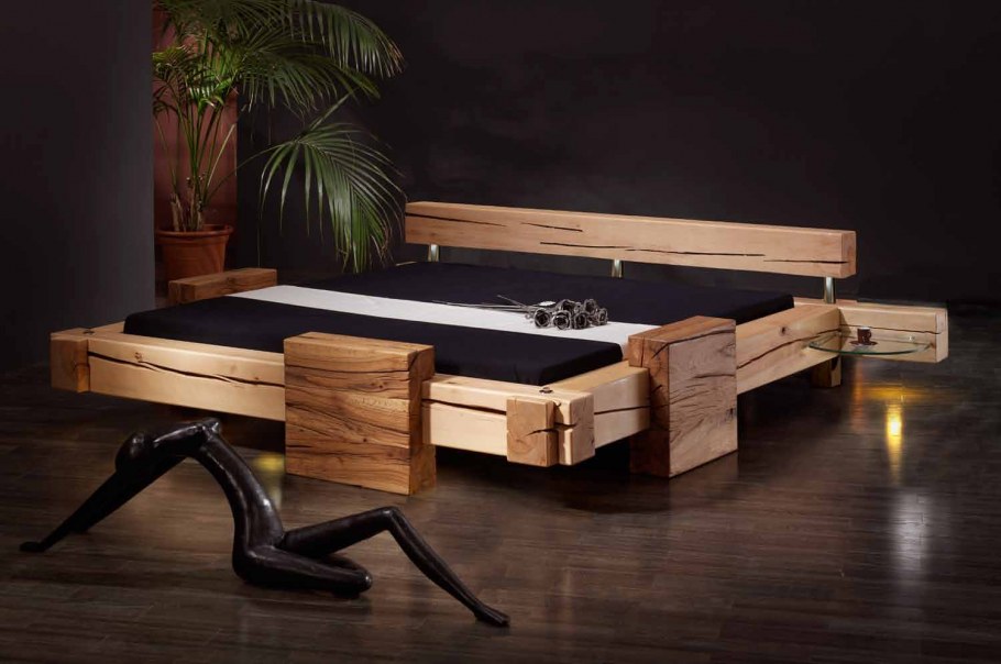 Лестница в рустикальном стиле