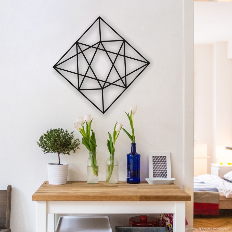 Геометрические детали в интерьере