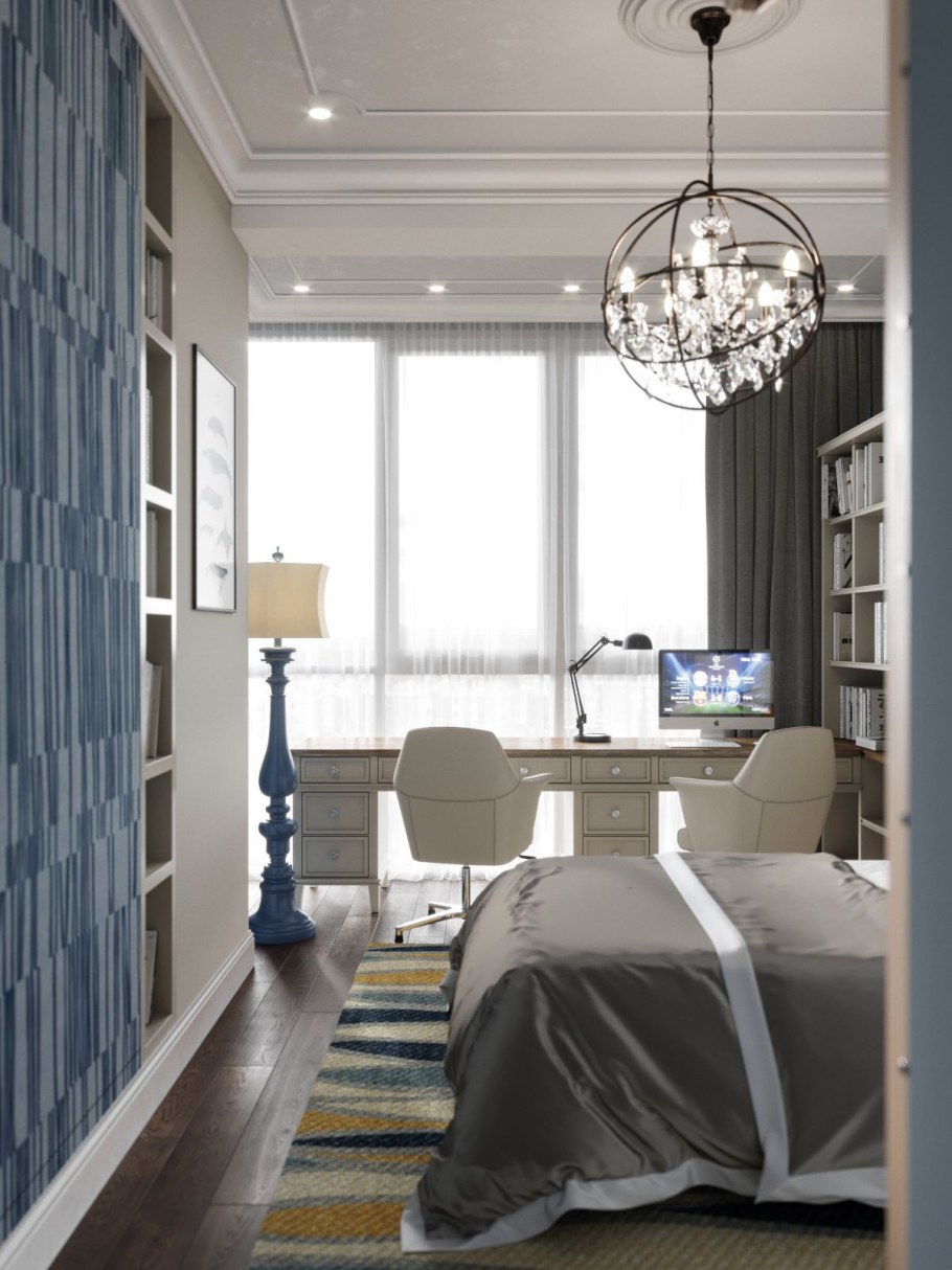 Комната в неоклассическом стиле