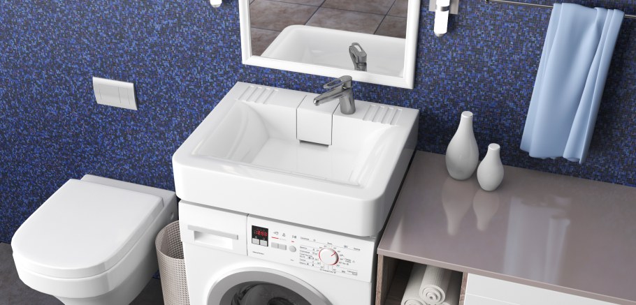 Раковина над стиральной машиной Санта Лидер 60х50