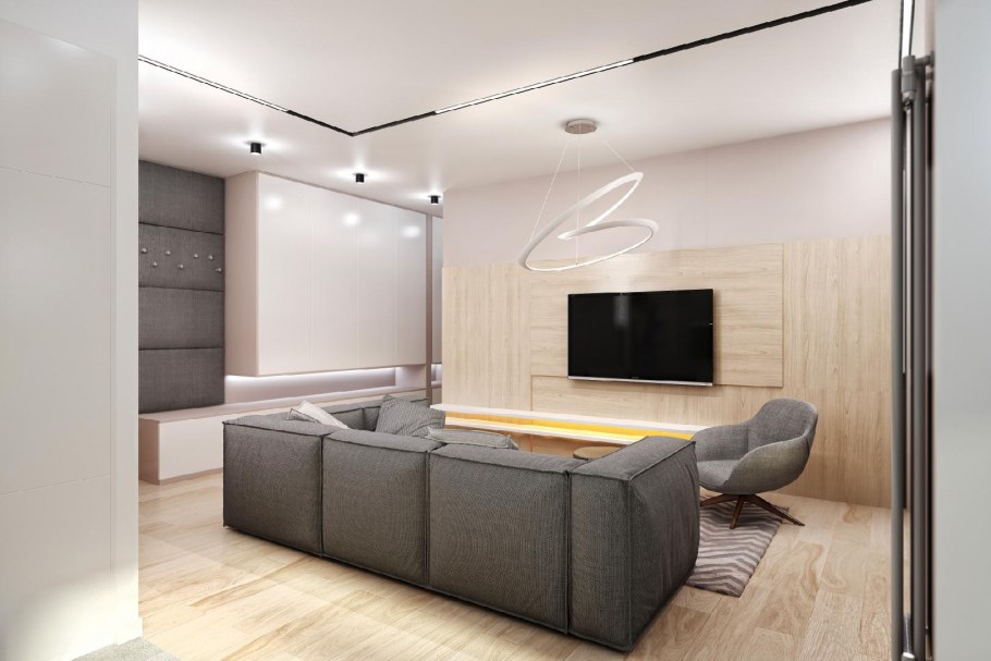 Готовые дизайнерские проекты квартир