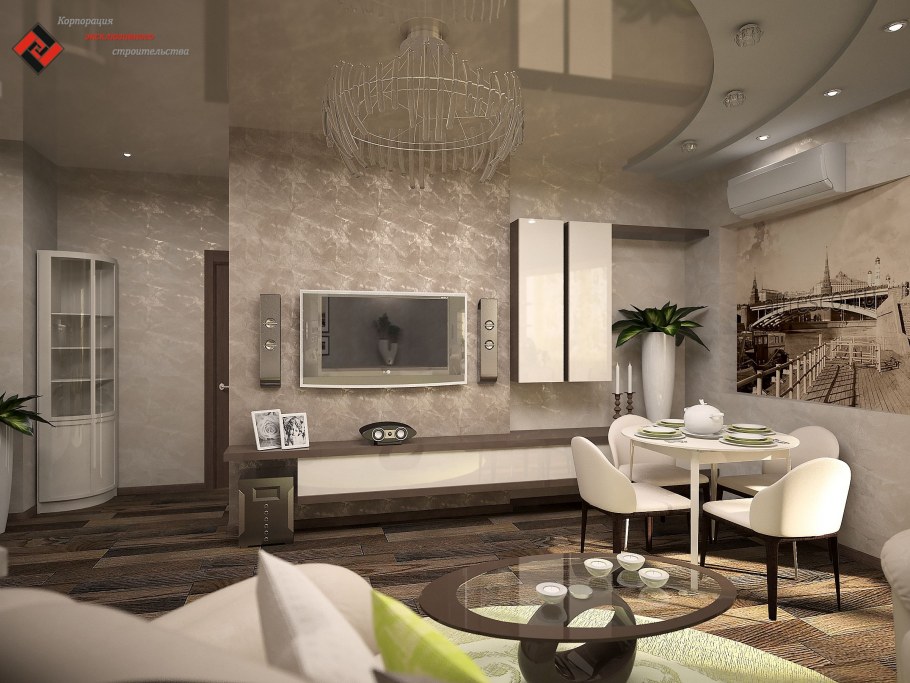 Пример квартиры дизайн проекта в а 101