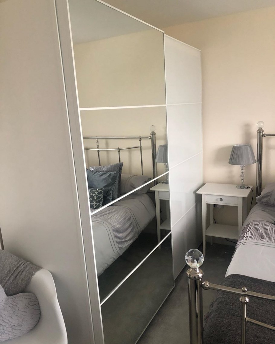 Pax ПАКС 2 каркаса гардеробов, черно-коричневый200x58x236 см