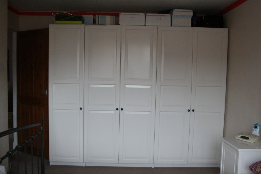 ХЕМНЭС комод с 3 ящиками, белая морилка108x96 см