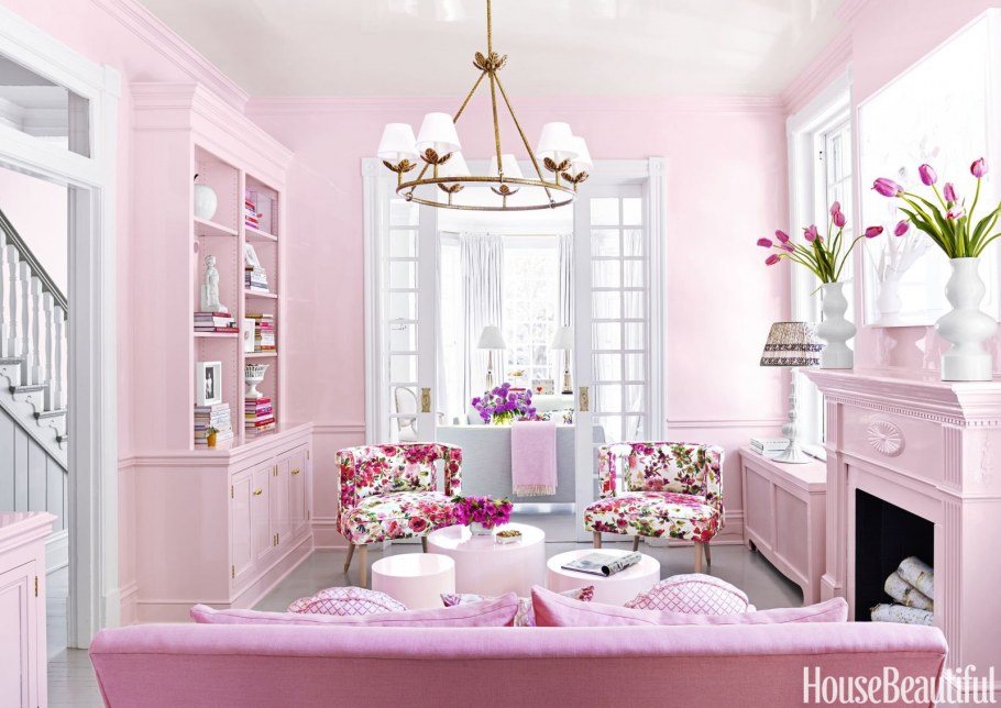 Комната для девочки в розовом цвете