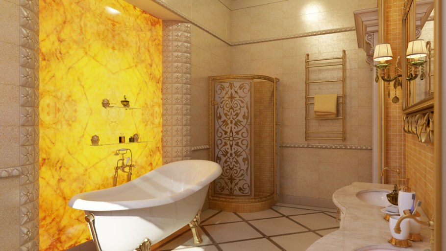 Ванная под Оникс