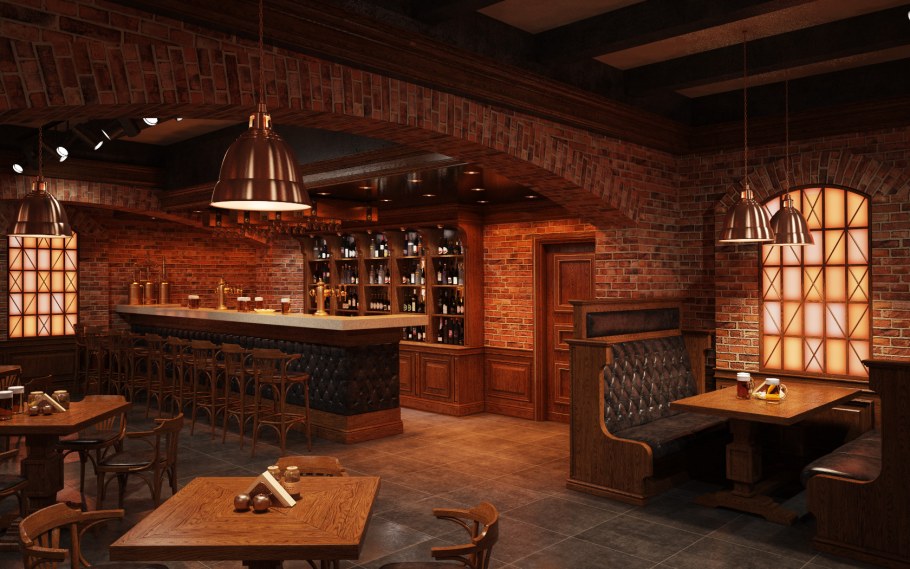 Пива бар interyer