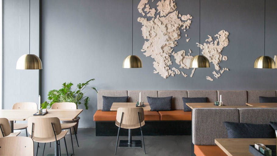 Кафе в стиле Сканди