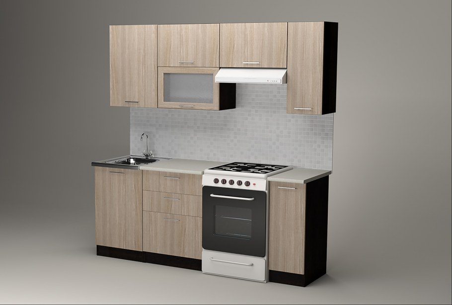 Кухня Татьяна ясень шимо темный