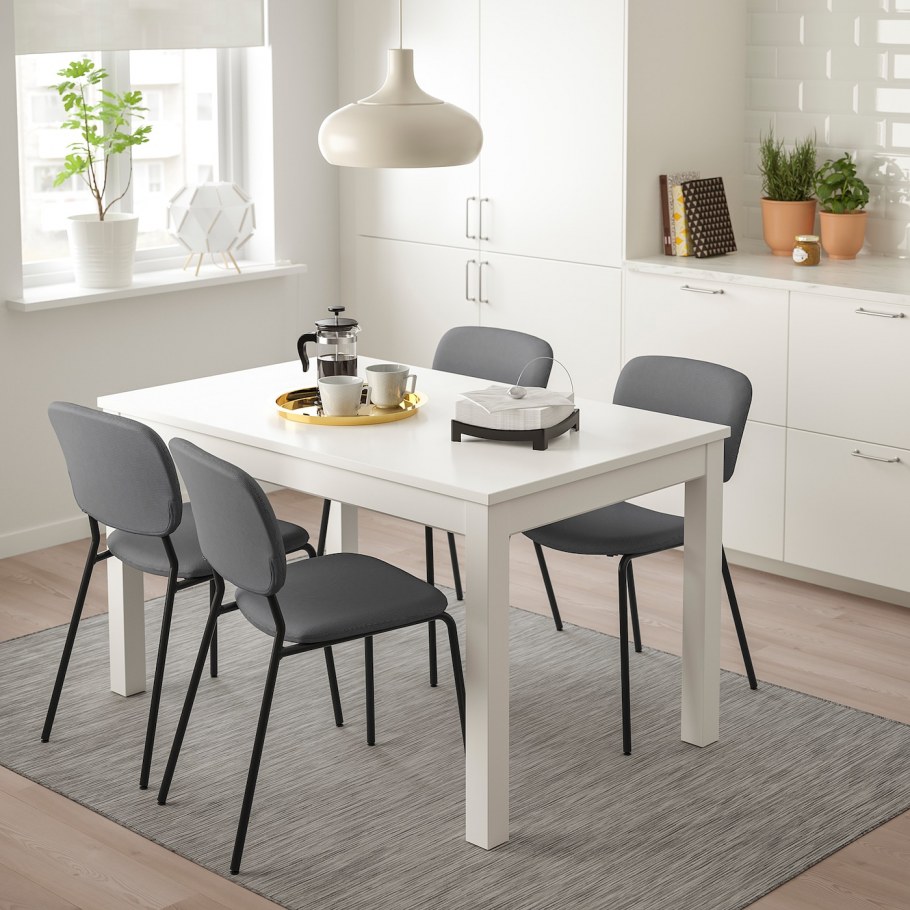 Стол белый кухонный