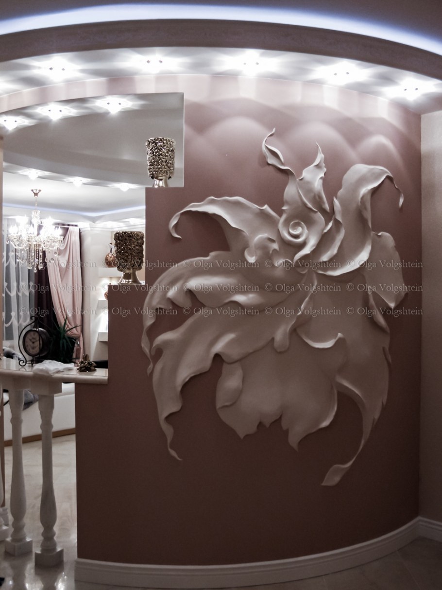 Барельеф с подсветкой