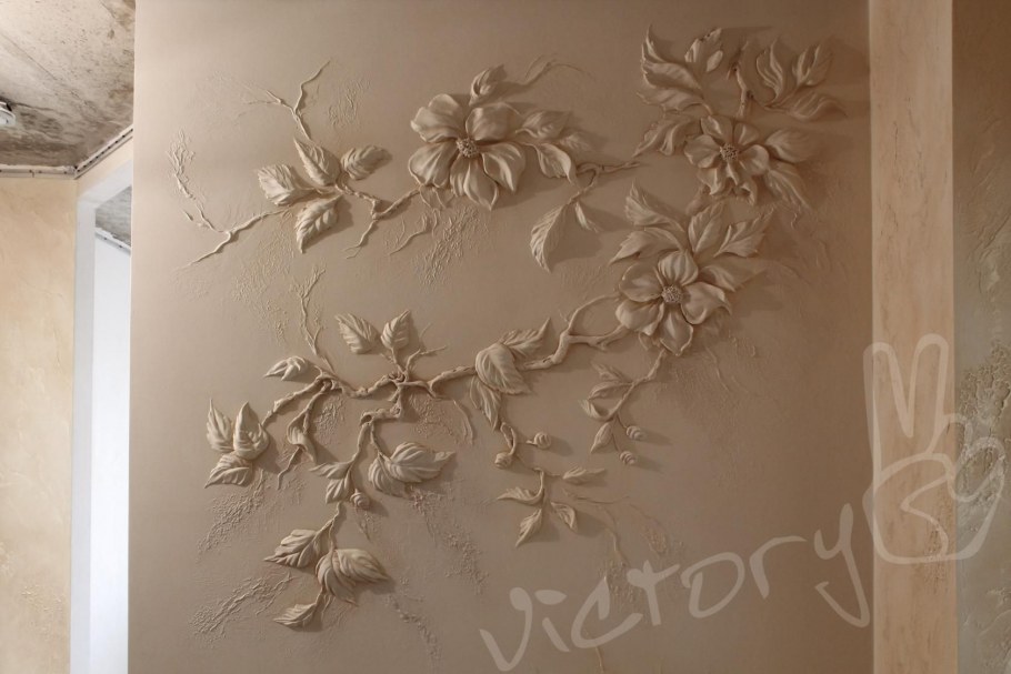 Лепнина из гипса в стиле арт деко