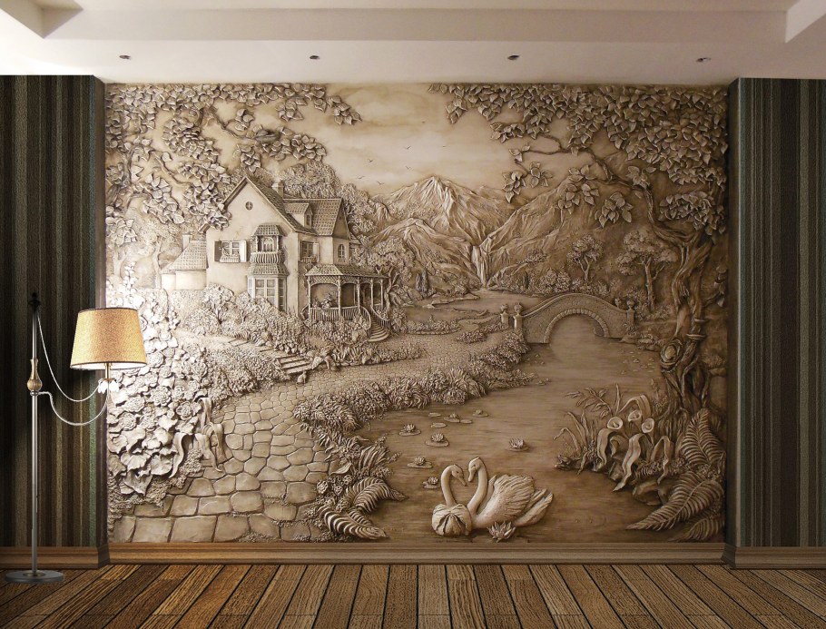 Декоративная лепнина на стены