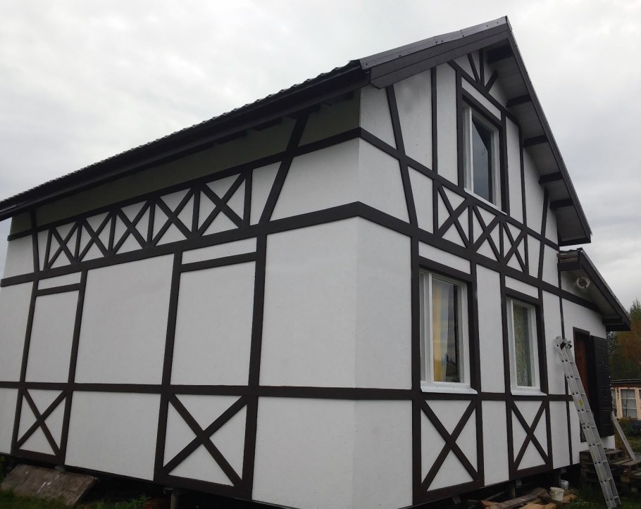 Фахверковый дом внутри