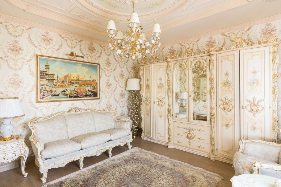 Квартира в стиле рококо Барокко