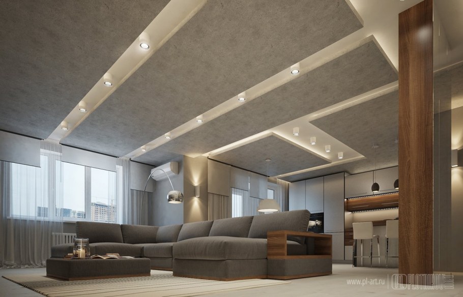 Световая 3d панель Zaha