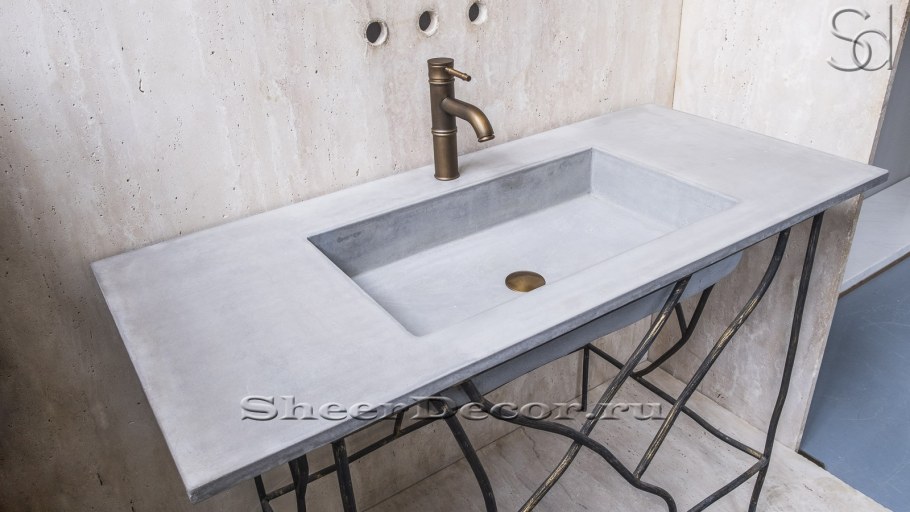 Раковина из бетона "Айсберг"