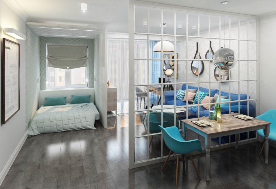 Перегородки в скандинавском стиле