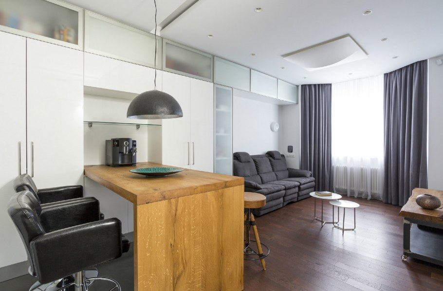 Интерьер квартиры 43 кв.м двухкомнатная