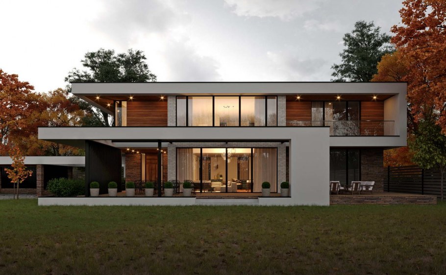 Коттедж в стиле Модерн sboev3_Architect