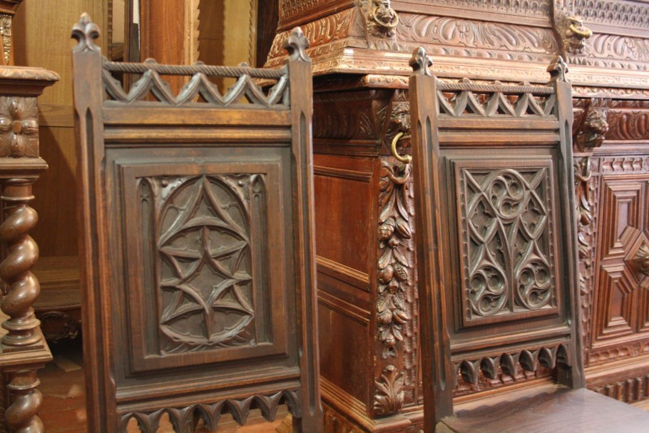 Трон мебель Готика