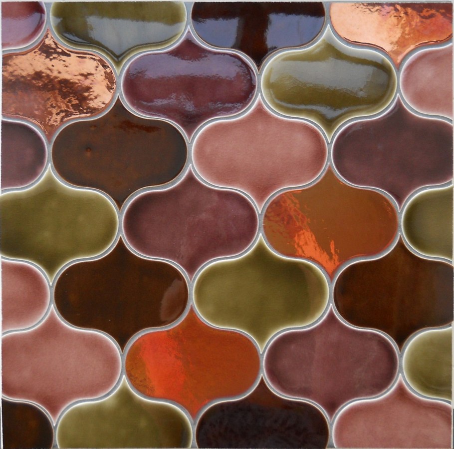 Плитка соты на фартук для кухни