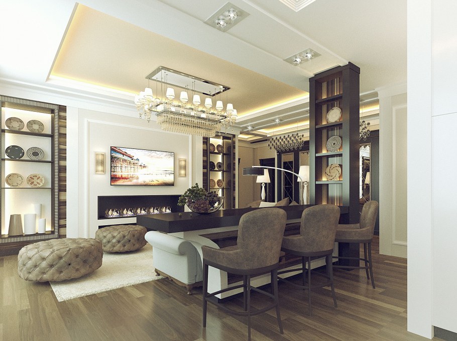 Смешение арт деко и классика