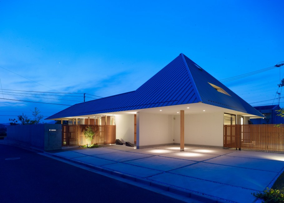 Японский одноэтажный дом