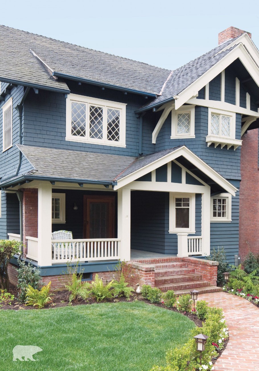 Красивые цвета домов