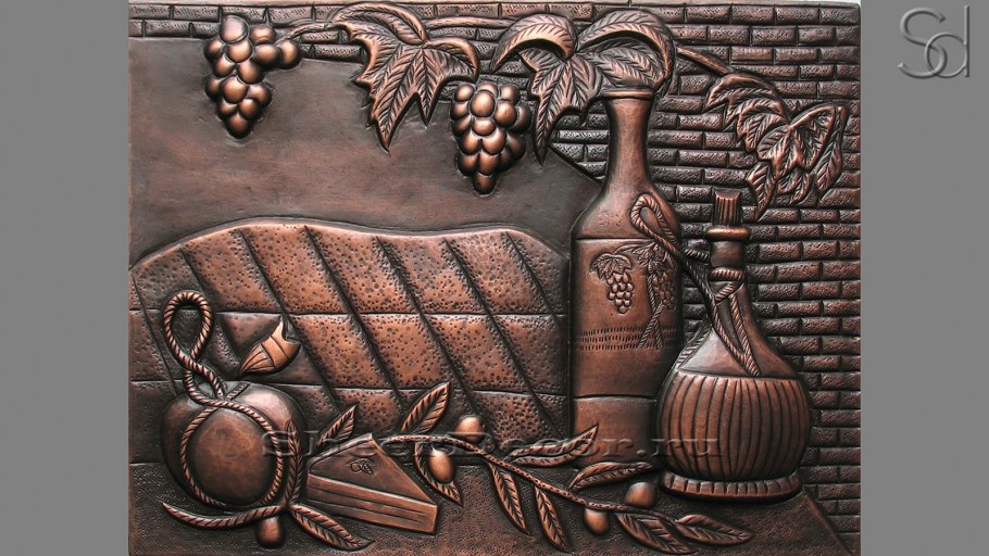 Медное панно на стену