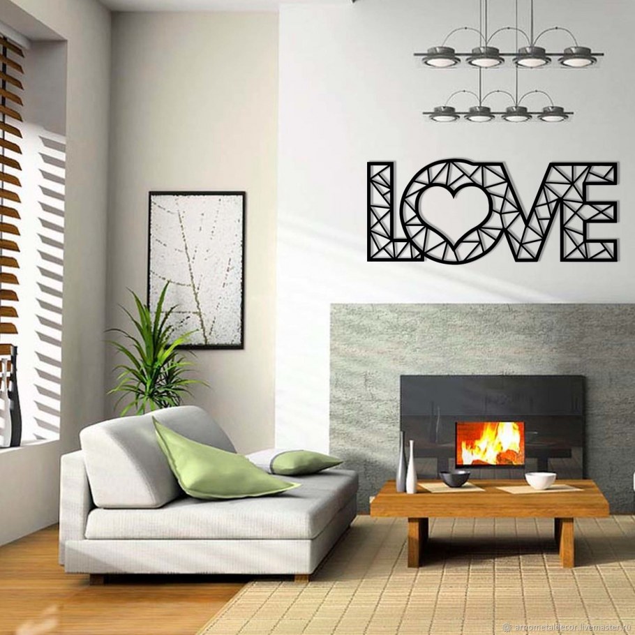 Металлическое панно на стену