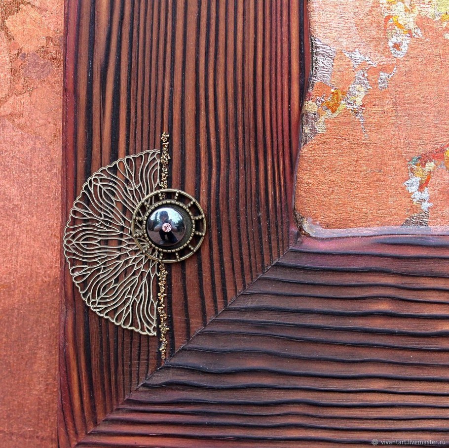 Панно из меди