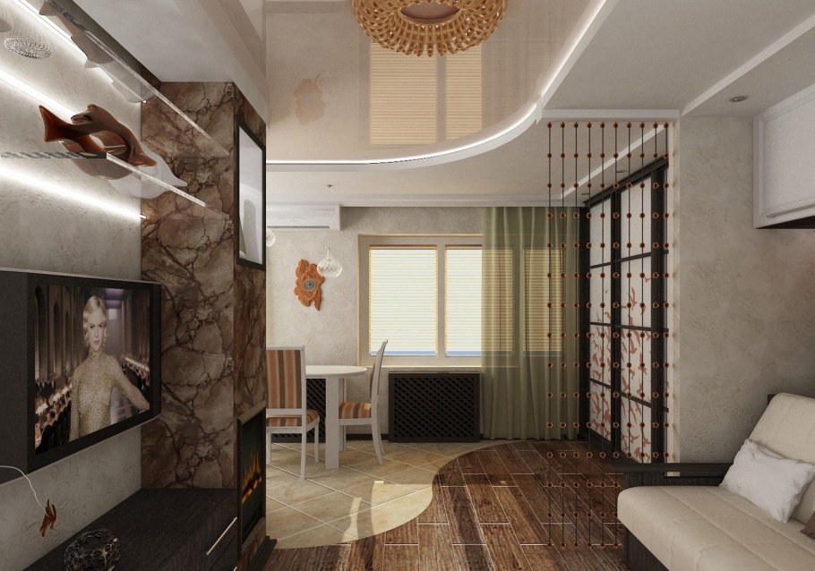 Интерьер хрущёвки 2 комнаты