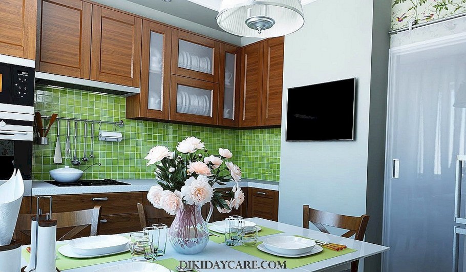 Интерьер кухни 9 кв метров