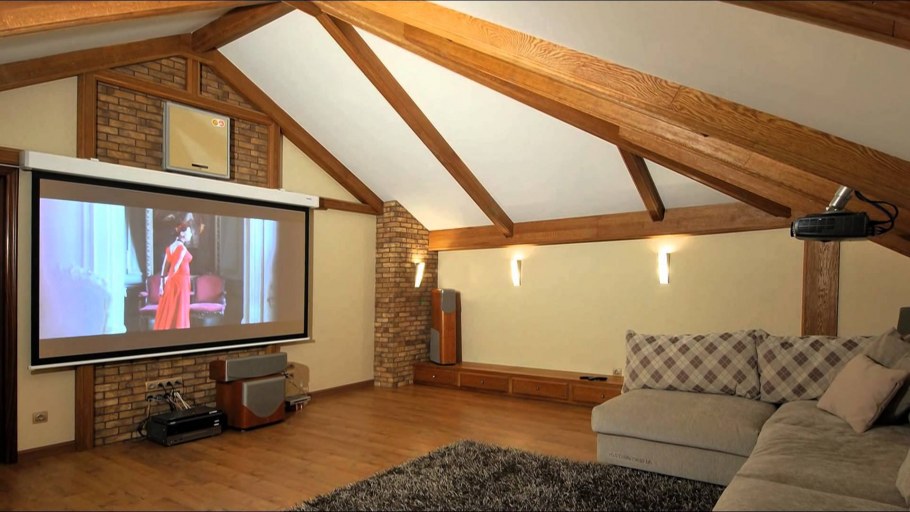 Отделка мансарды в деревянном доме