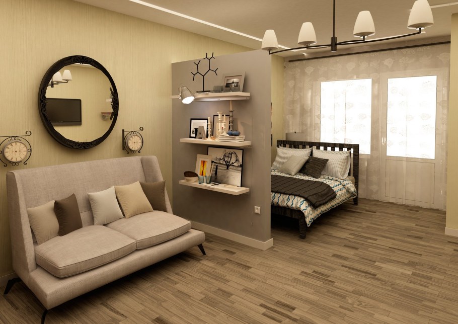 Обустроить 1 комнатную квартиру