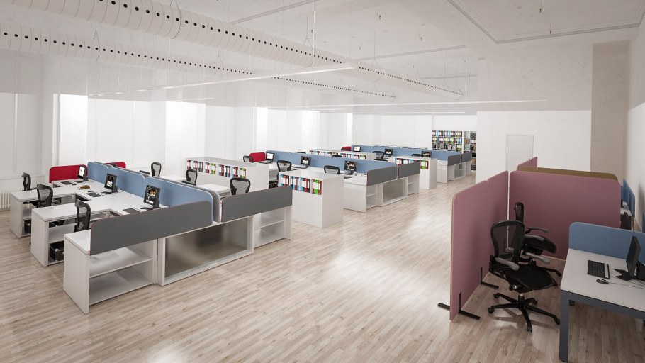 Офисные тканевые перегородки