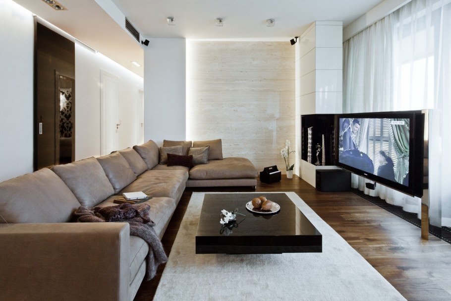 Гостиная Неоклассика беж