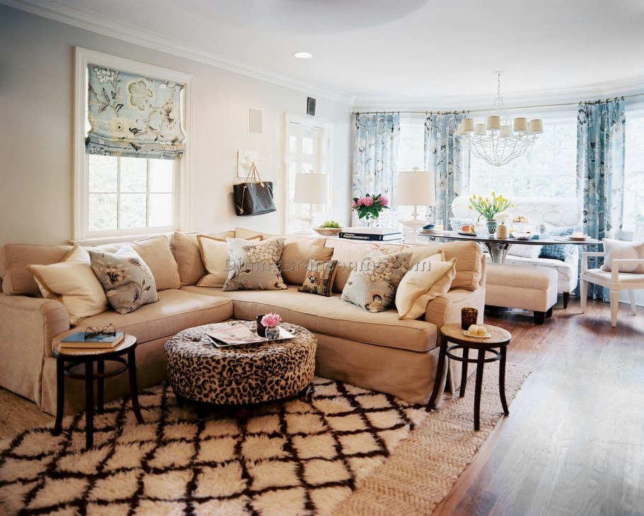 Светлая гостиная