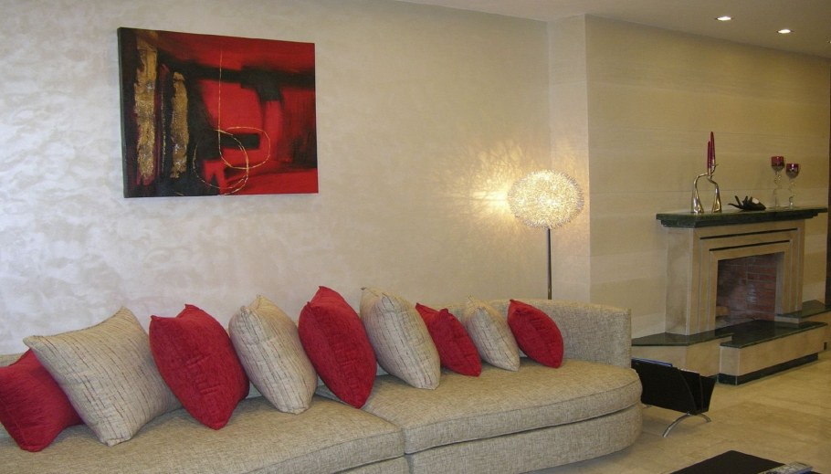 Венецианская штукатурка серая