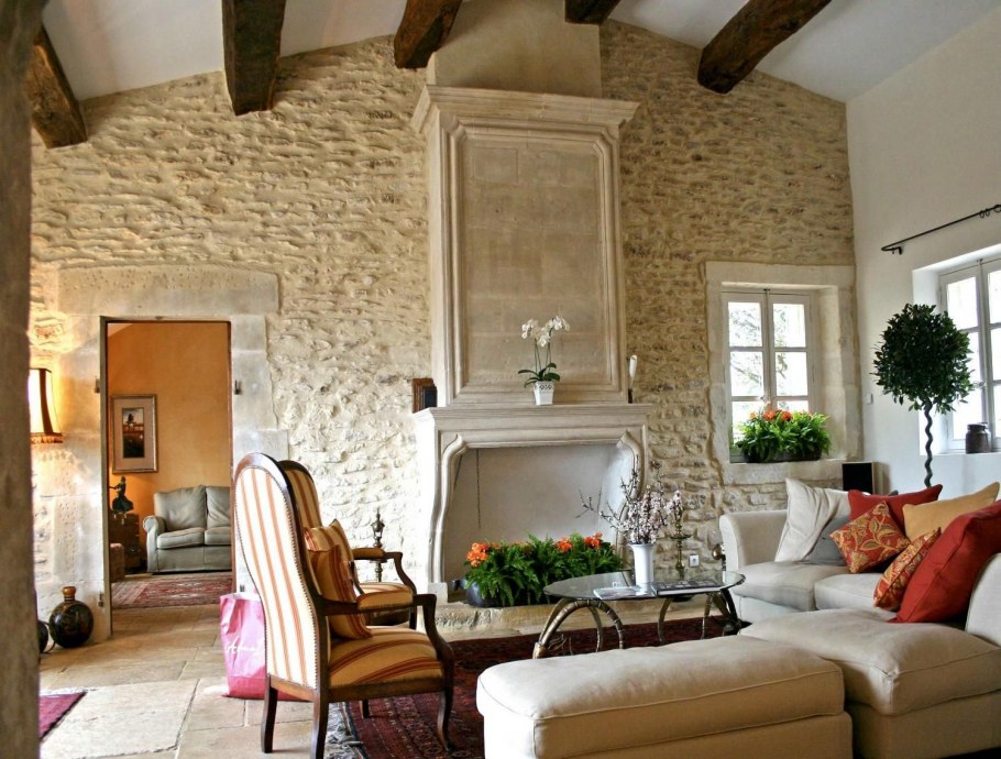 Спальня в стиле фармхаус