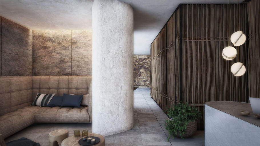 Лофт бетон в интерьере