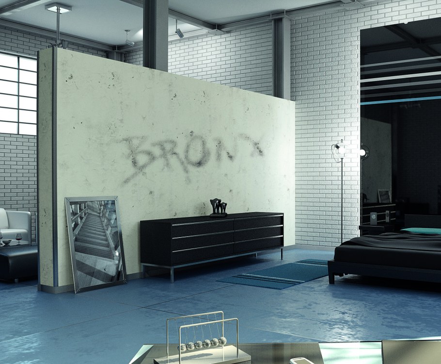 Артбетон водопад ландшафт