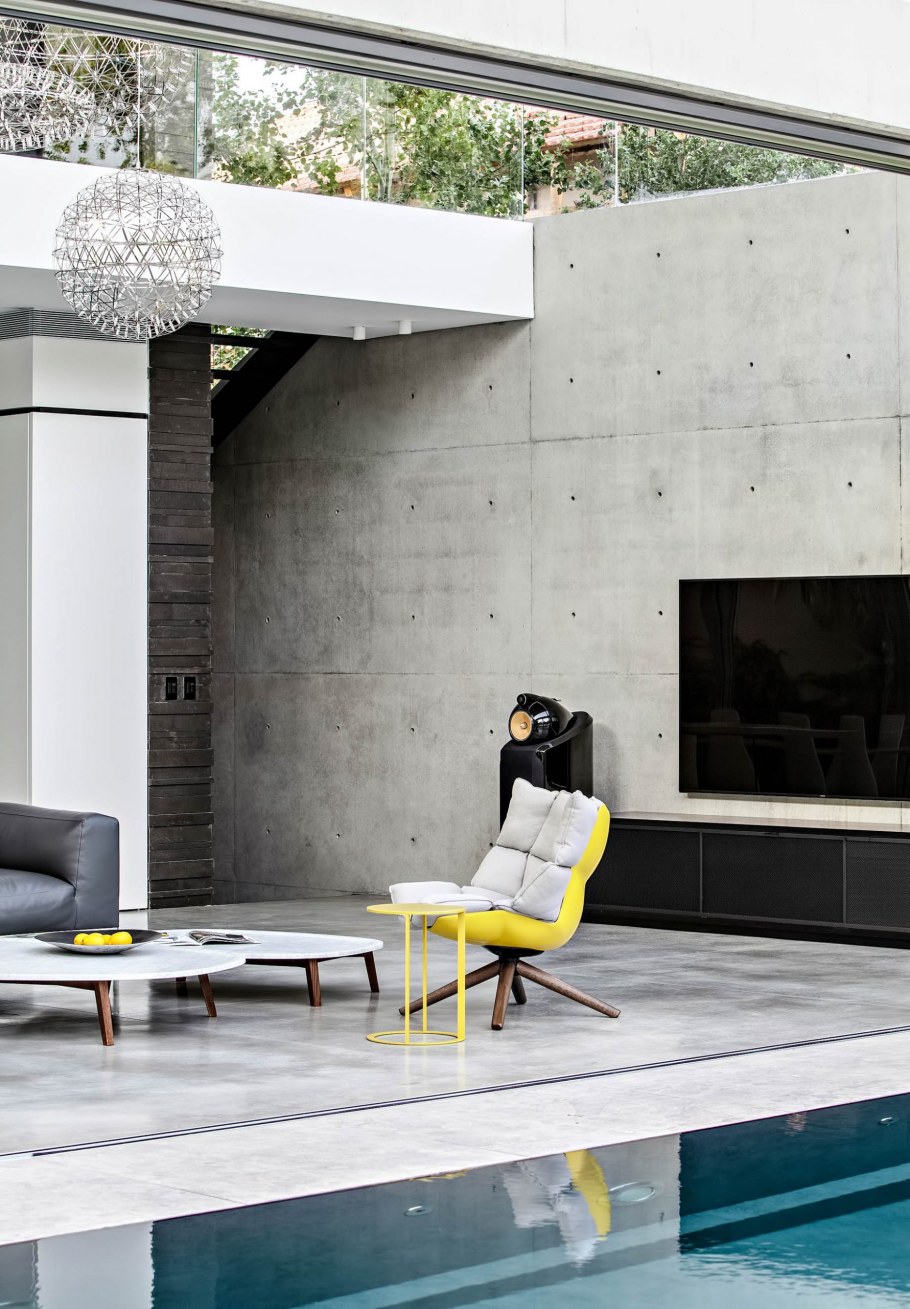 Архитектурный бетон в интерьере