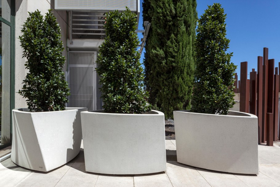 Лестница из арт бетона