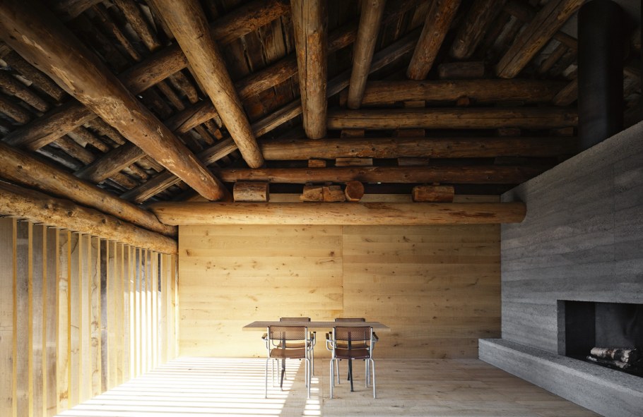 Дом из амбара в Швейцарии