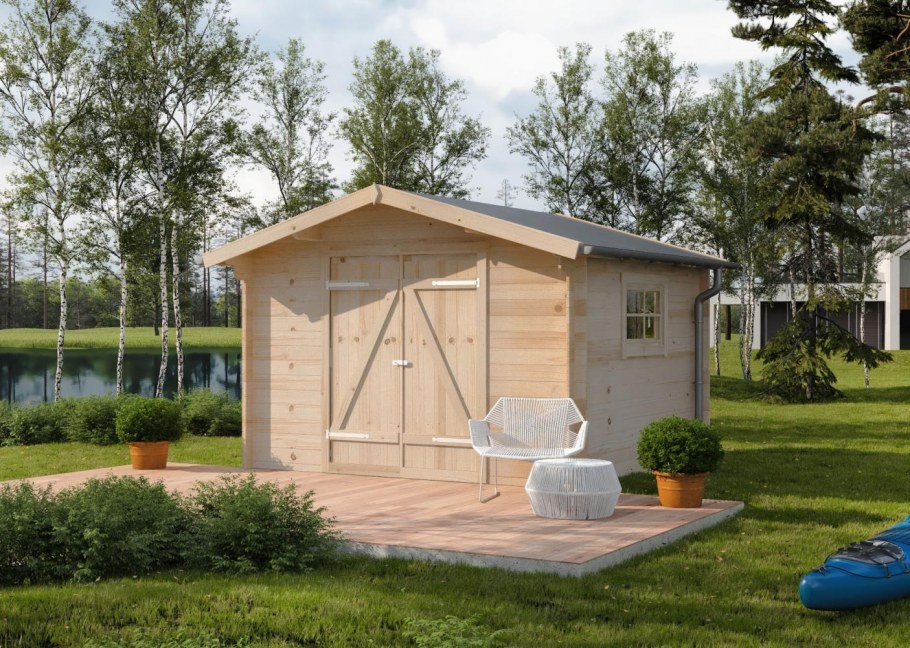 ДХ-030 деревянный хозблок